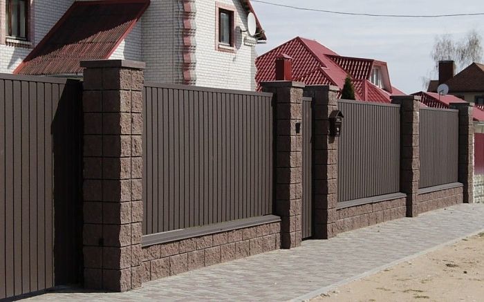 забор из профнастила под ключ забор из профнастила под ключ